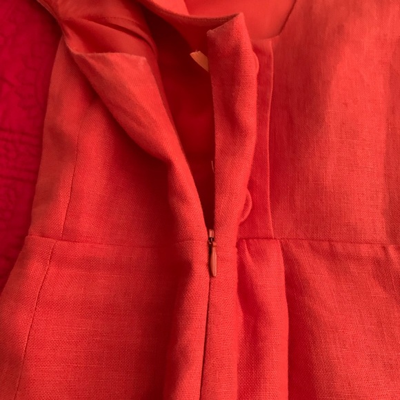 Love this dress!! Coral buttons in back side zipper. - Picture 5 of 5